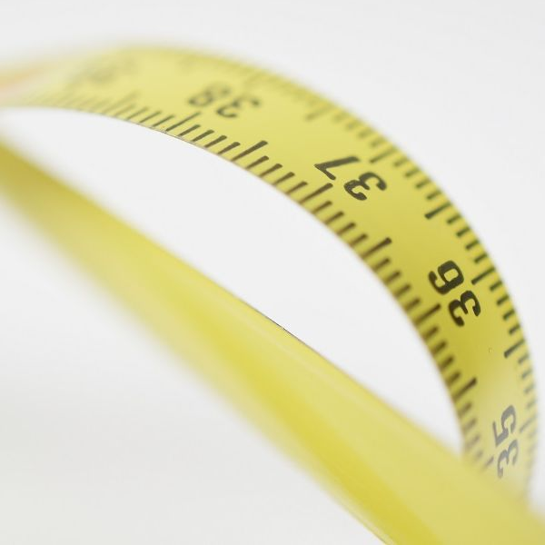 Mètre ruban avec la Loi BOutin